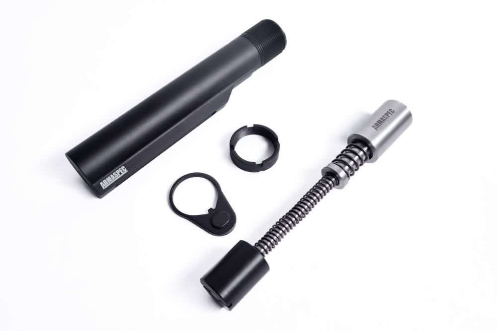 実物 AR15 バッファーチューブ ミリタリーショップ レプマート / BCM バッファーチューブ AR15