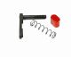 BLEM ECB Slant Kit (Button, Magcatch, Spring) - Red