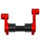 Fulcrum90 Full Throw Ambi Safety Selector - Red