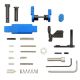 BLEM Lower Parts Kit less Trigger Group & Grip for .223/5.56-Blue