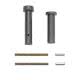 Superlight Takedown/Pivot Pins Package-Black