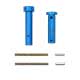 Superlight Takedown/Pivot Pins Package-Blue